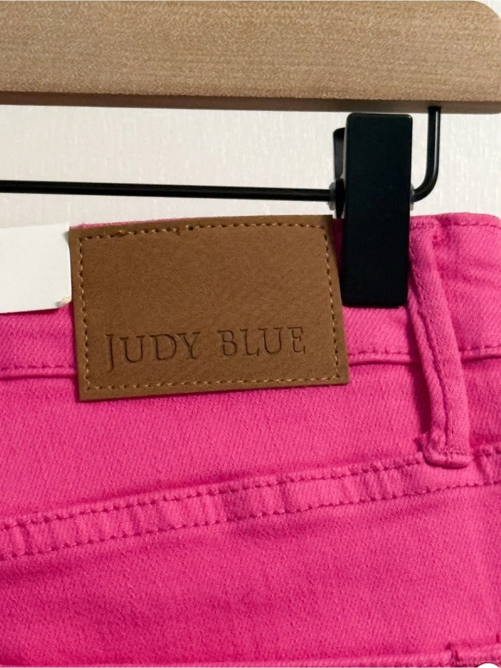 Judy Blue Pink Garment Dyed High Waist Flare Jeans 11/30 NWT - Picture 15 of 17